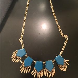 Jcrew multistone statement necklace